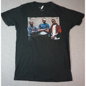 Paid in Full rap artist Men's T-shirt Black Sz S Front graphic.